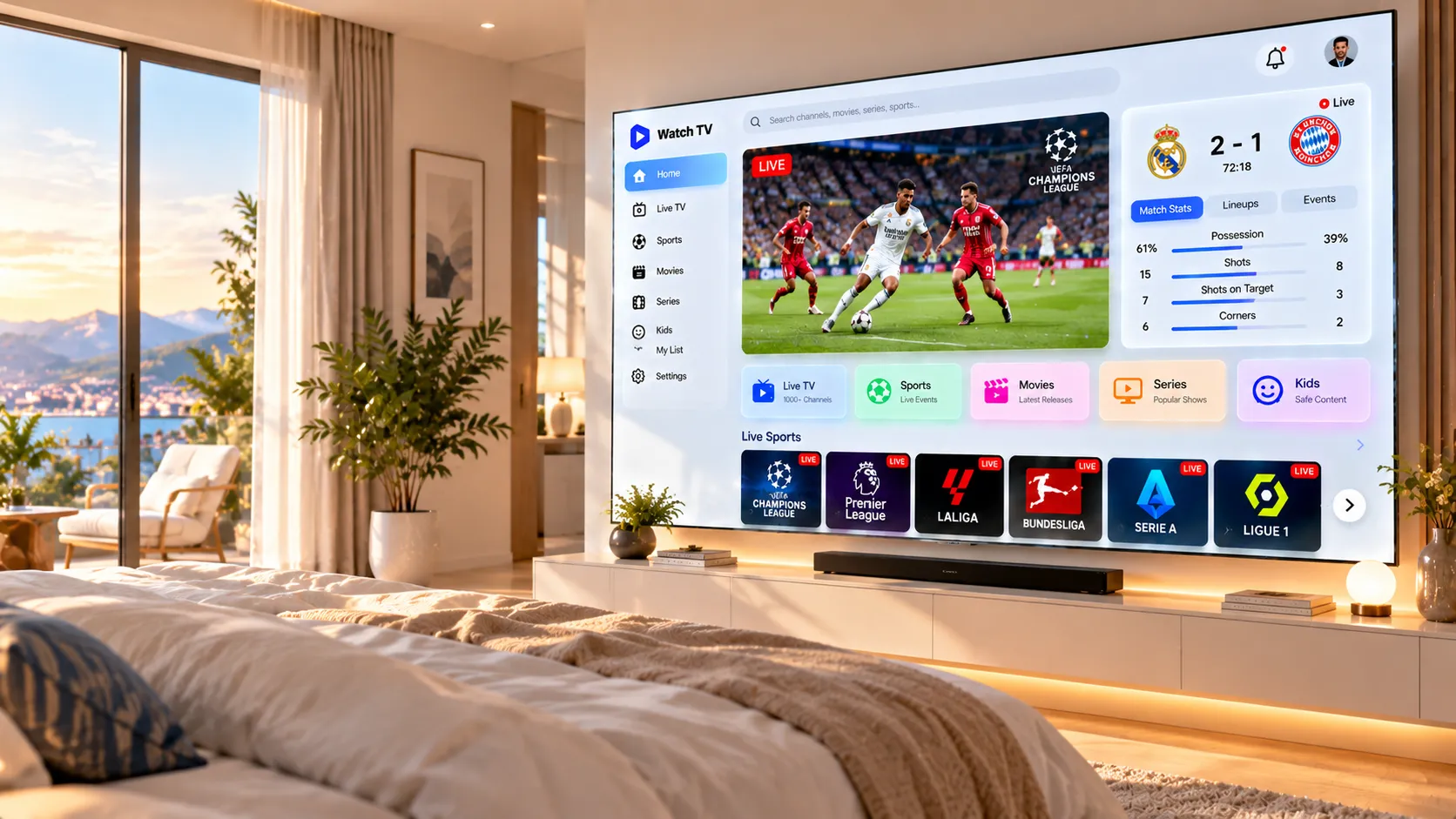 Checkliste zur rechtlichen Prüfung eines IPTV-Anbieters mit Paragraphen-Symbol und Dokumenten