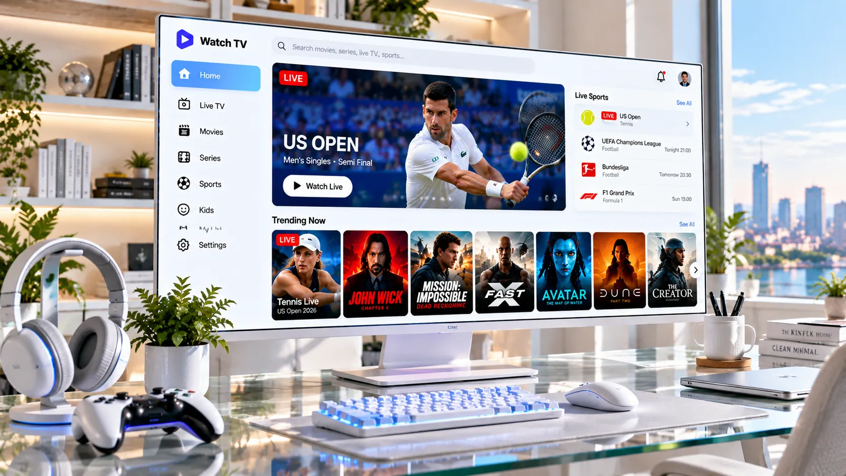FRITZ!Box-Oberfläche mit WireGuard-VPN-Konfiguration für sicheres IPTV-Streaming im Heimnetzwerk