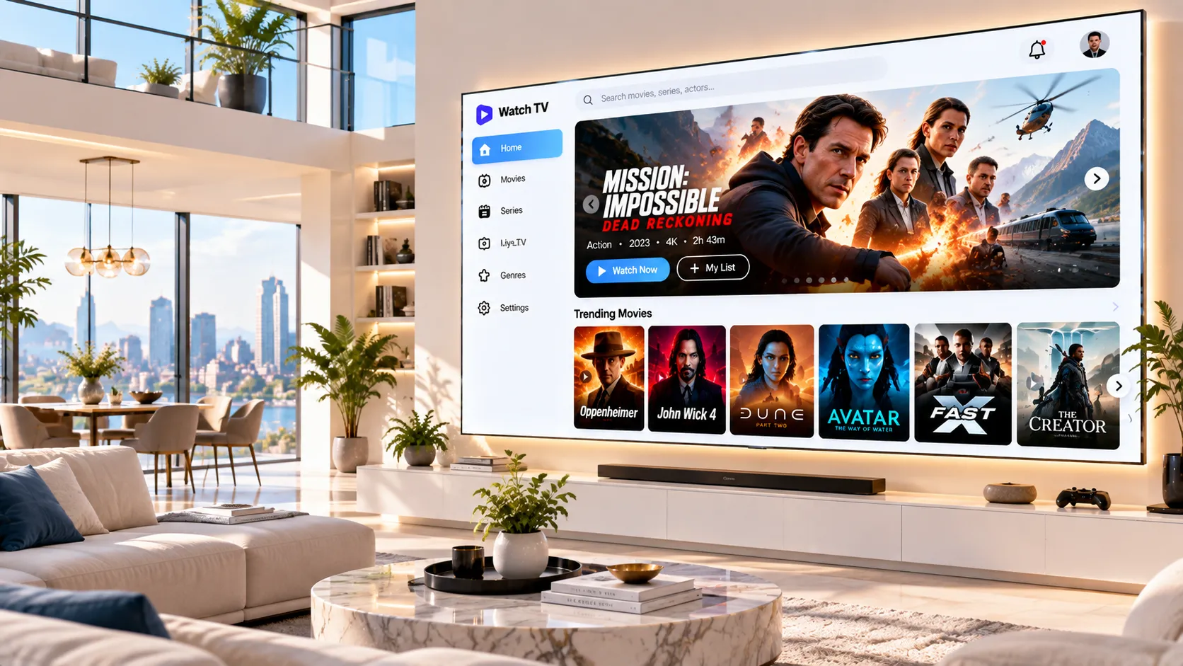 VPN-Anbieter-Vergleich für IPTV-Streaming mit Geschwindigkeitstest-Ergebnissen auf einem Bildschirm
